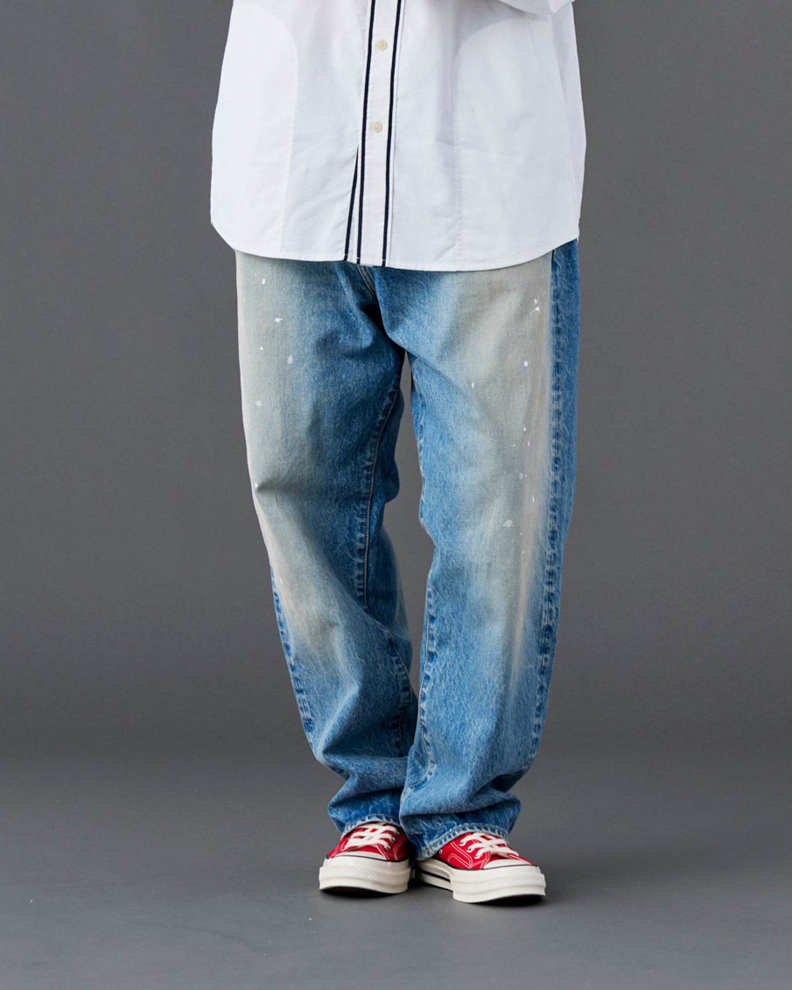 LR LOOSE FIT DENIM PANTS HW