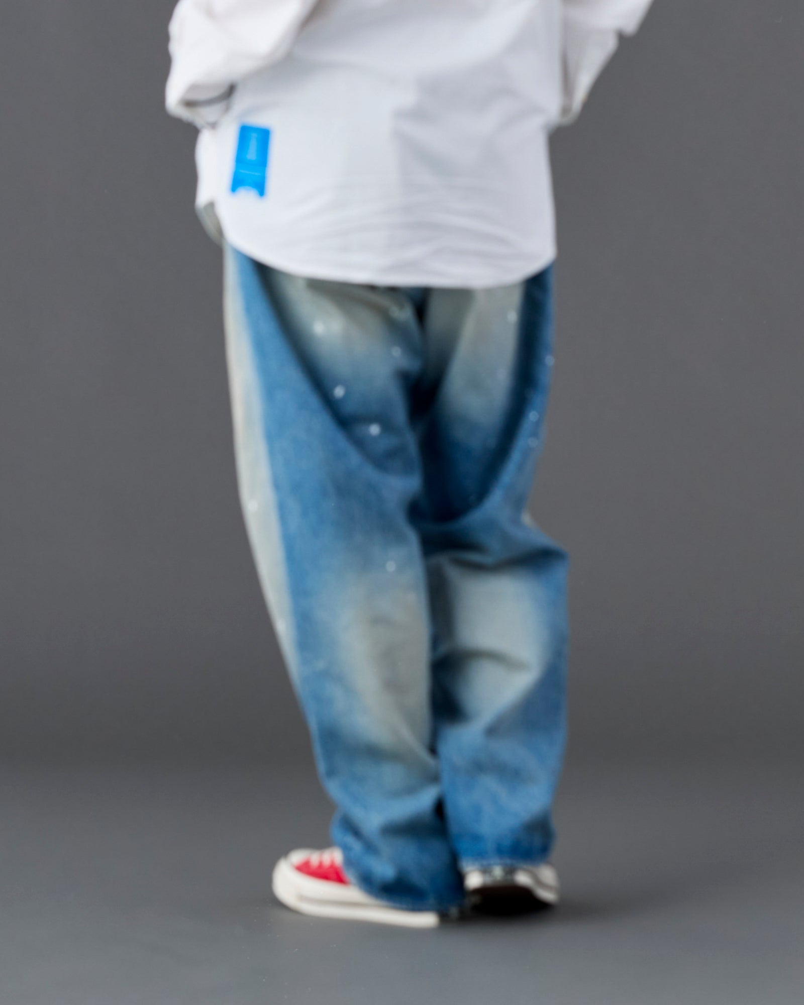 LR LOOSE FIT DENIM PANTS HW