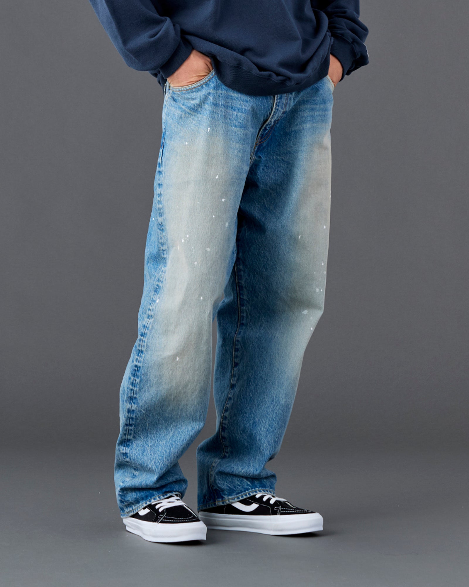 LR LOOSE FIT DENIM PANTS HW