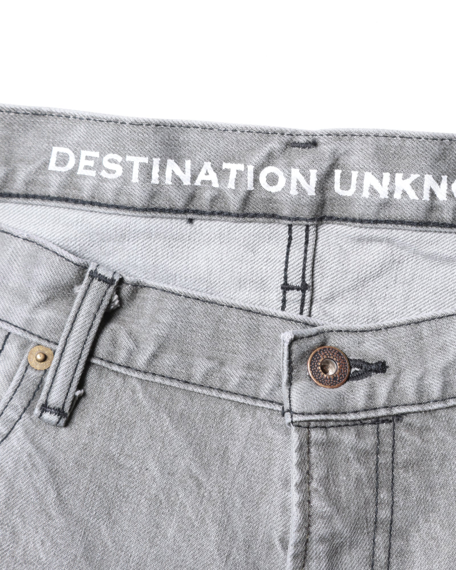 LR LOOSE FIT DENIM PANTS HW