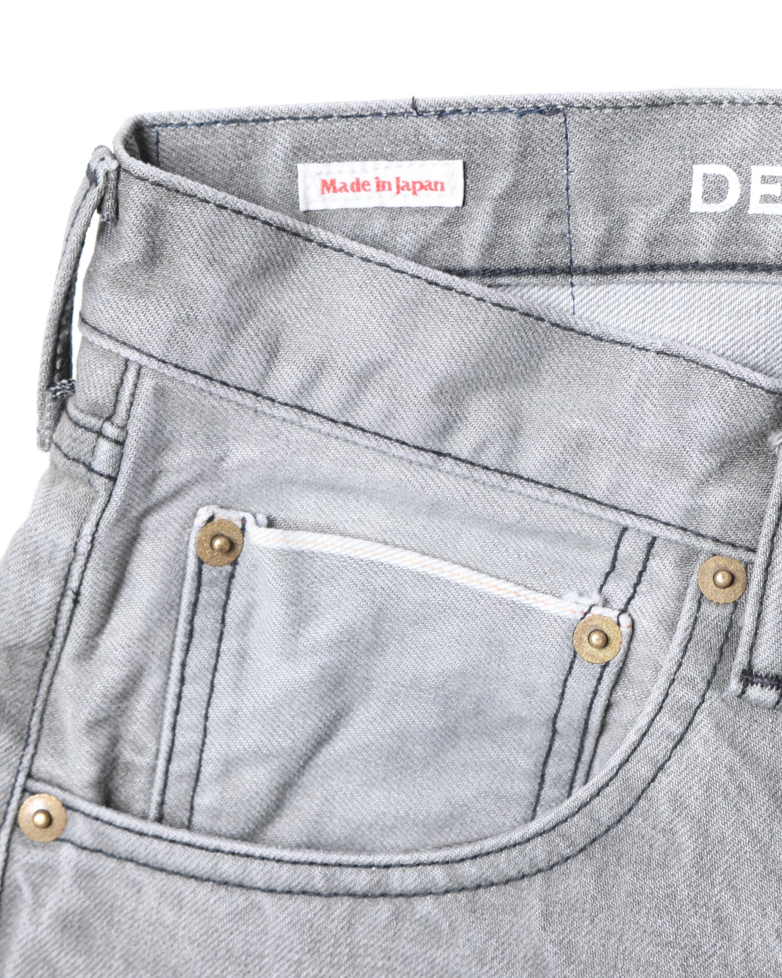 LR LOOSE FIT DENIM PANTS HW