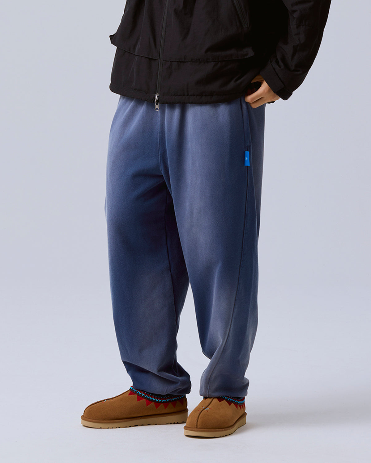 GARMENT DYED SWEATPANTS