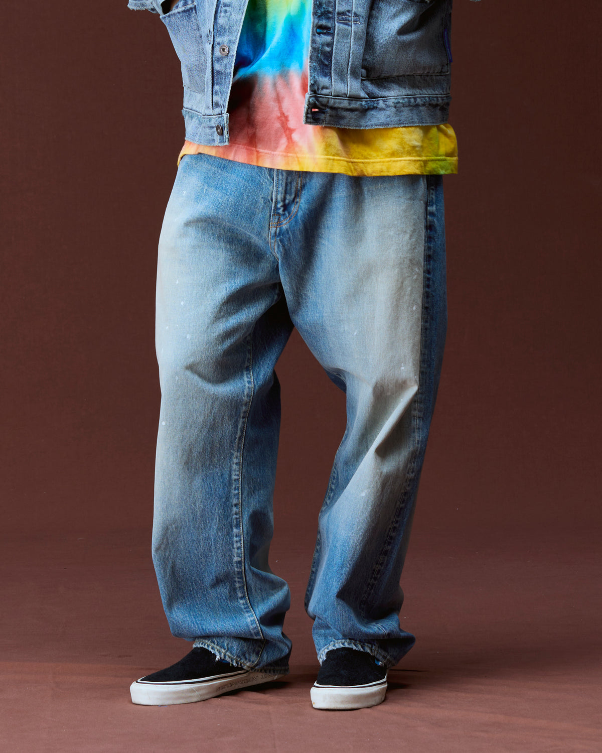 LR LOOSE FIT DENIM PANTS HW