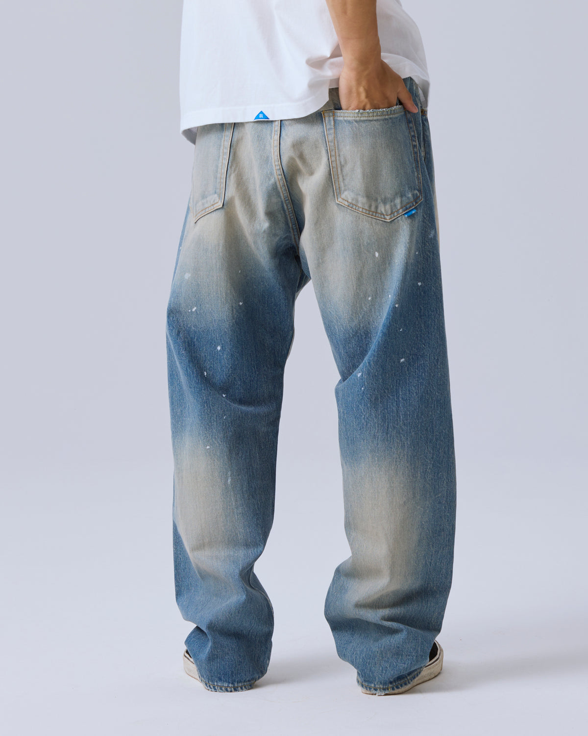 LR LOOSE FIT DENIM PANTS HW