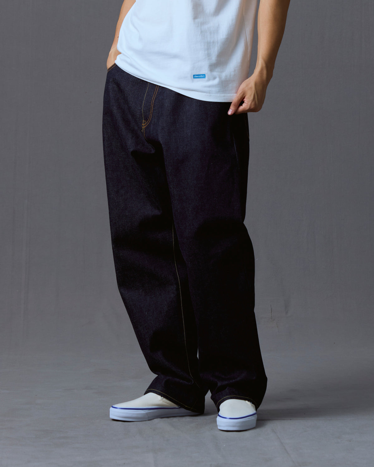 LR LOOSE FIT DENIM PANTS RIGID