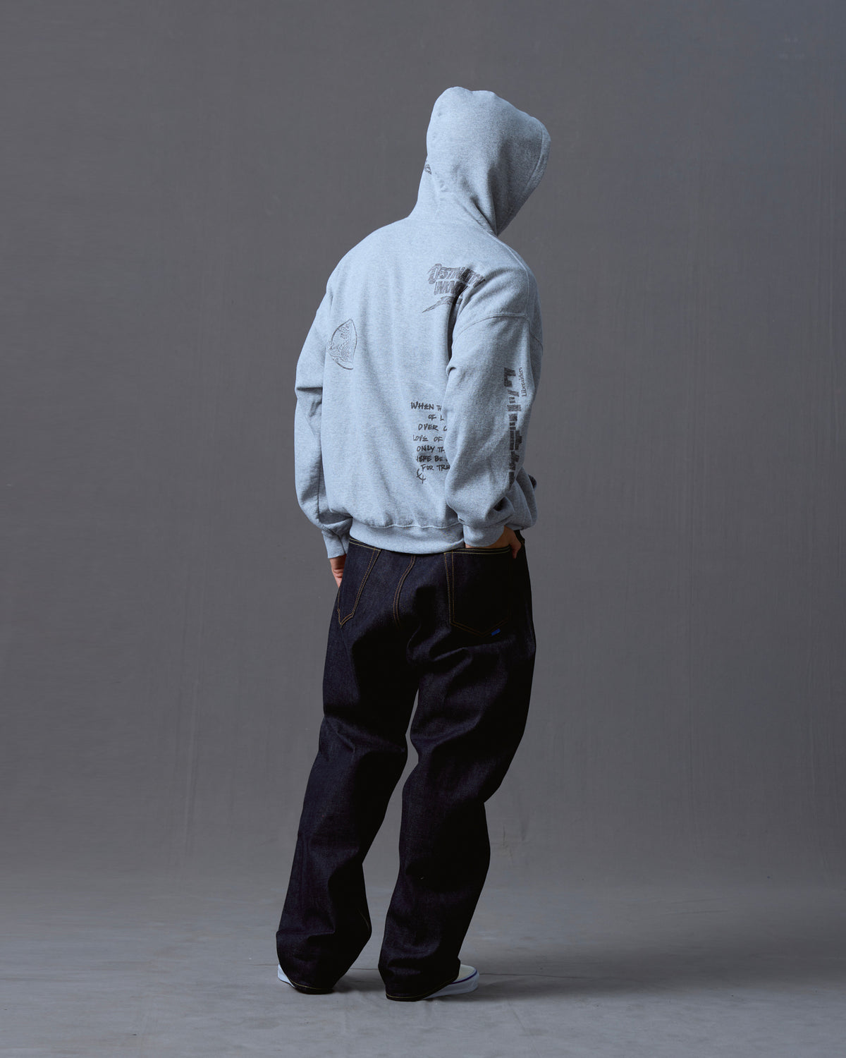 LR LOOSE FIT DENIM PANTS RIGID