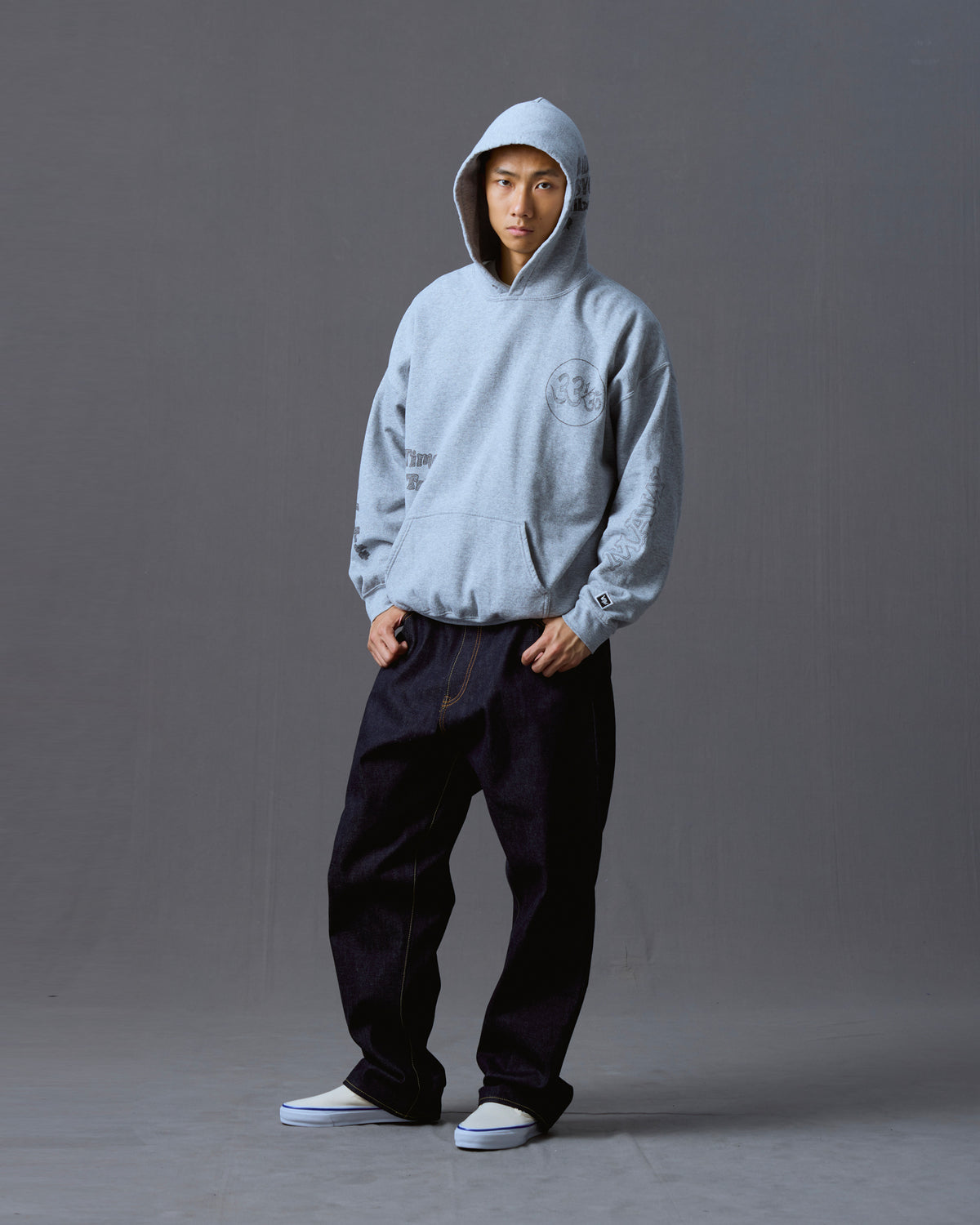 LR LOOSE FIT DENIM PANTS RIGID