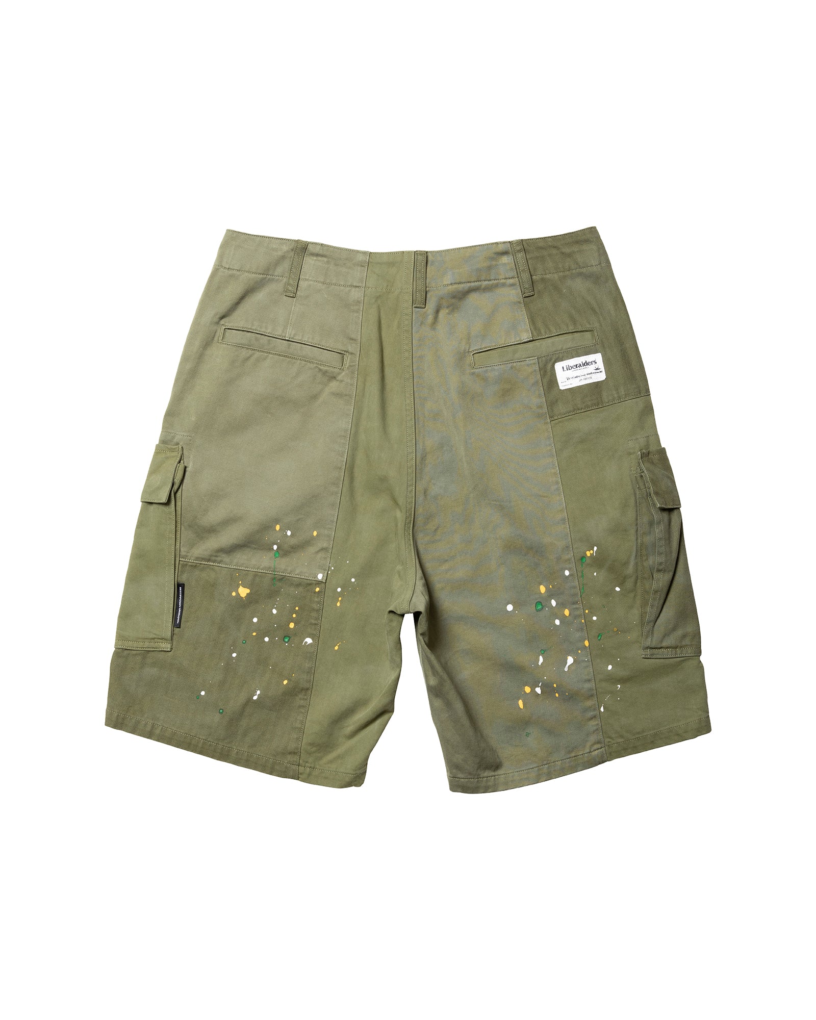 PATCHWORK BDU SHORTS