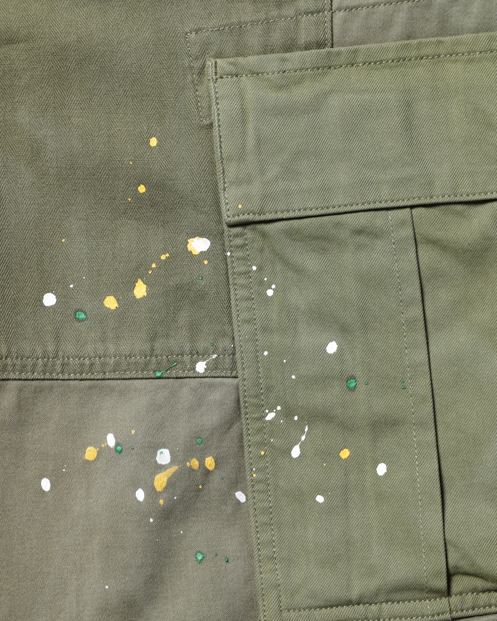 PATCHWORK BDU SHORTS