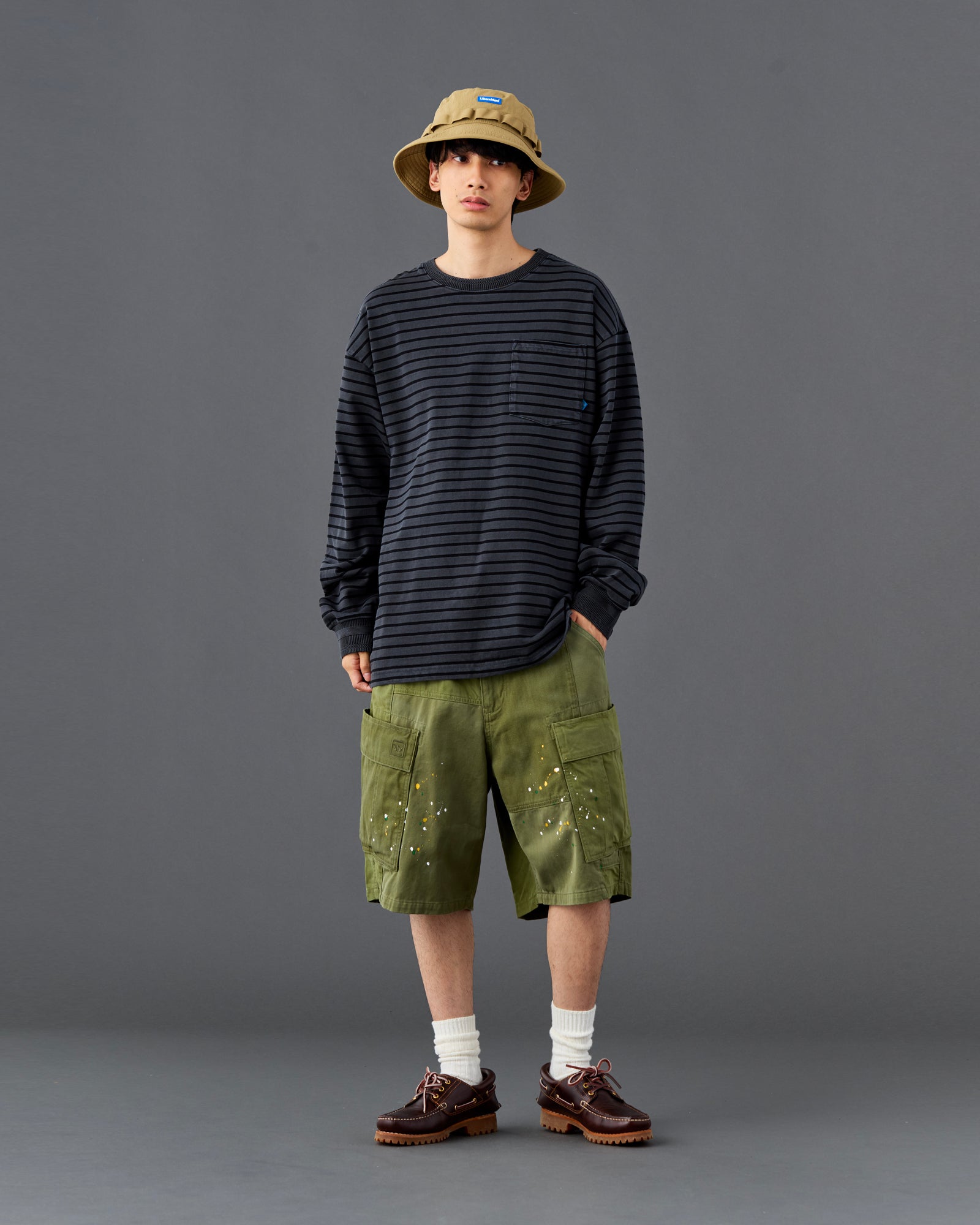 PATCHWORK BDU SHORTS