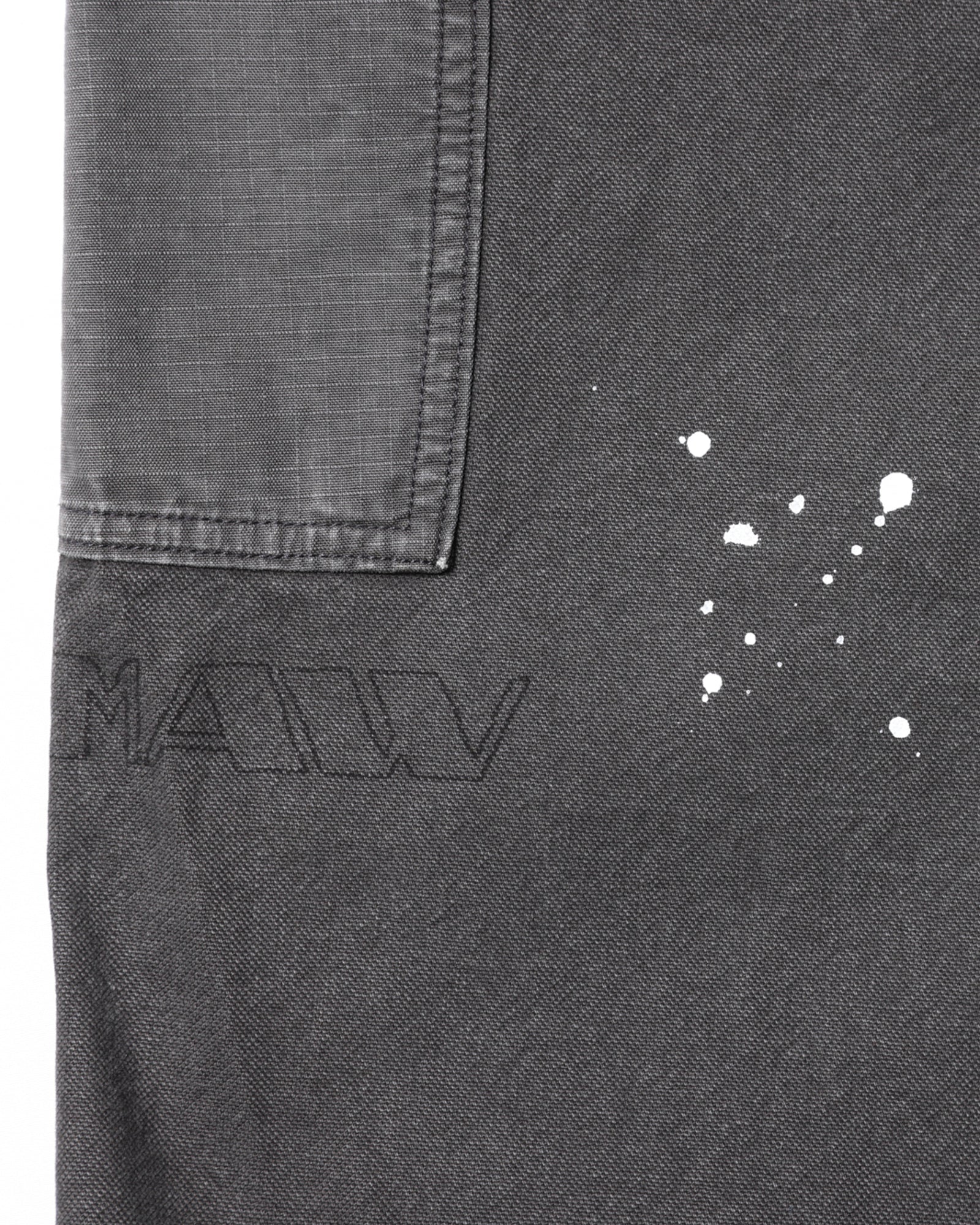 HANDWRITING CANVAS WORK SHORTS