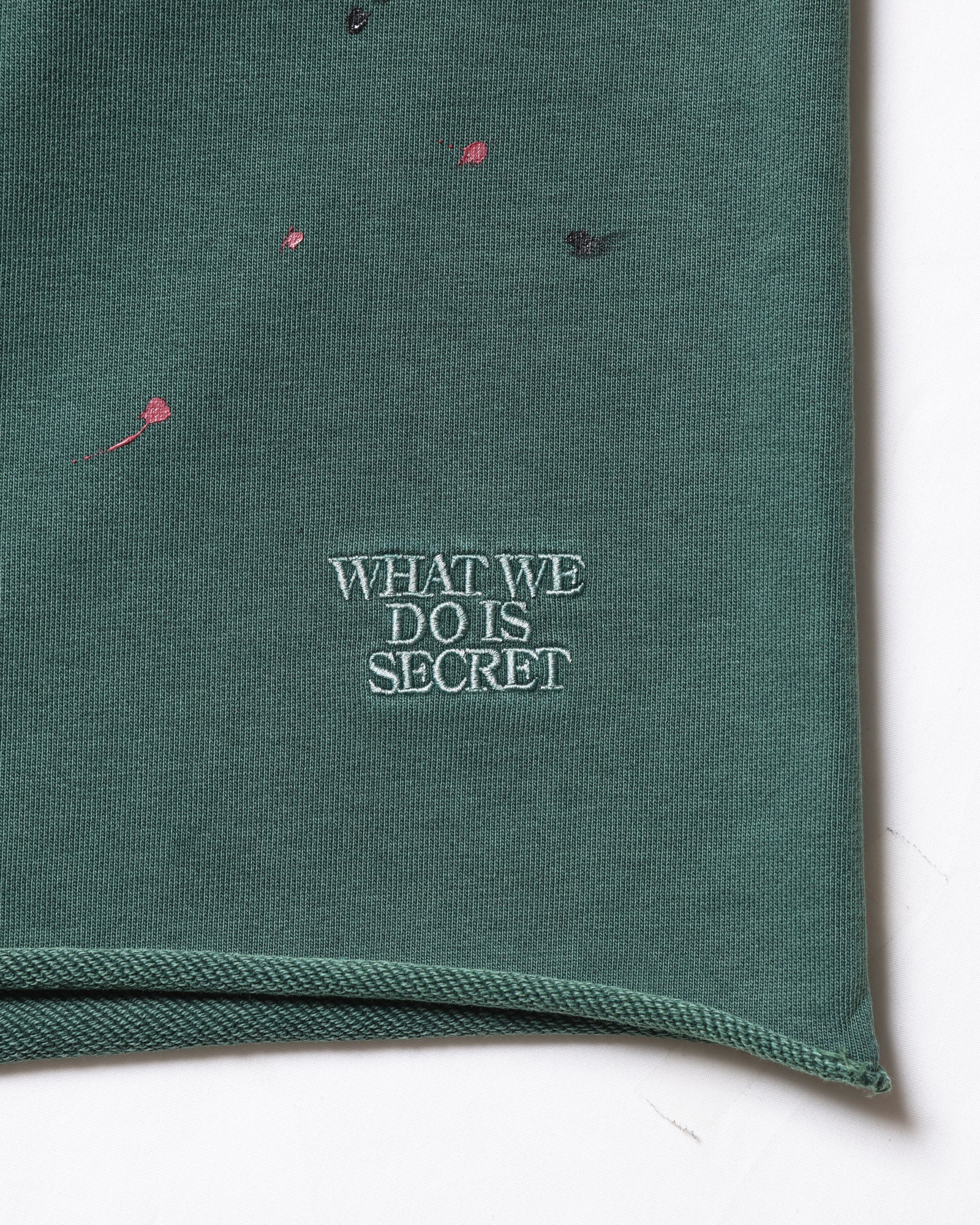 PIGMENT DYED SWEAT SHORTS