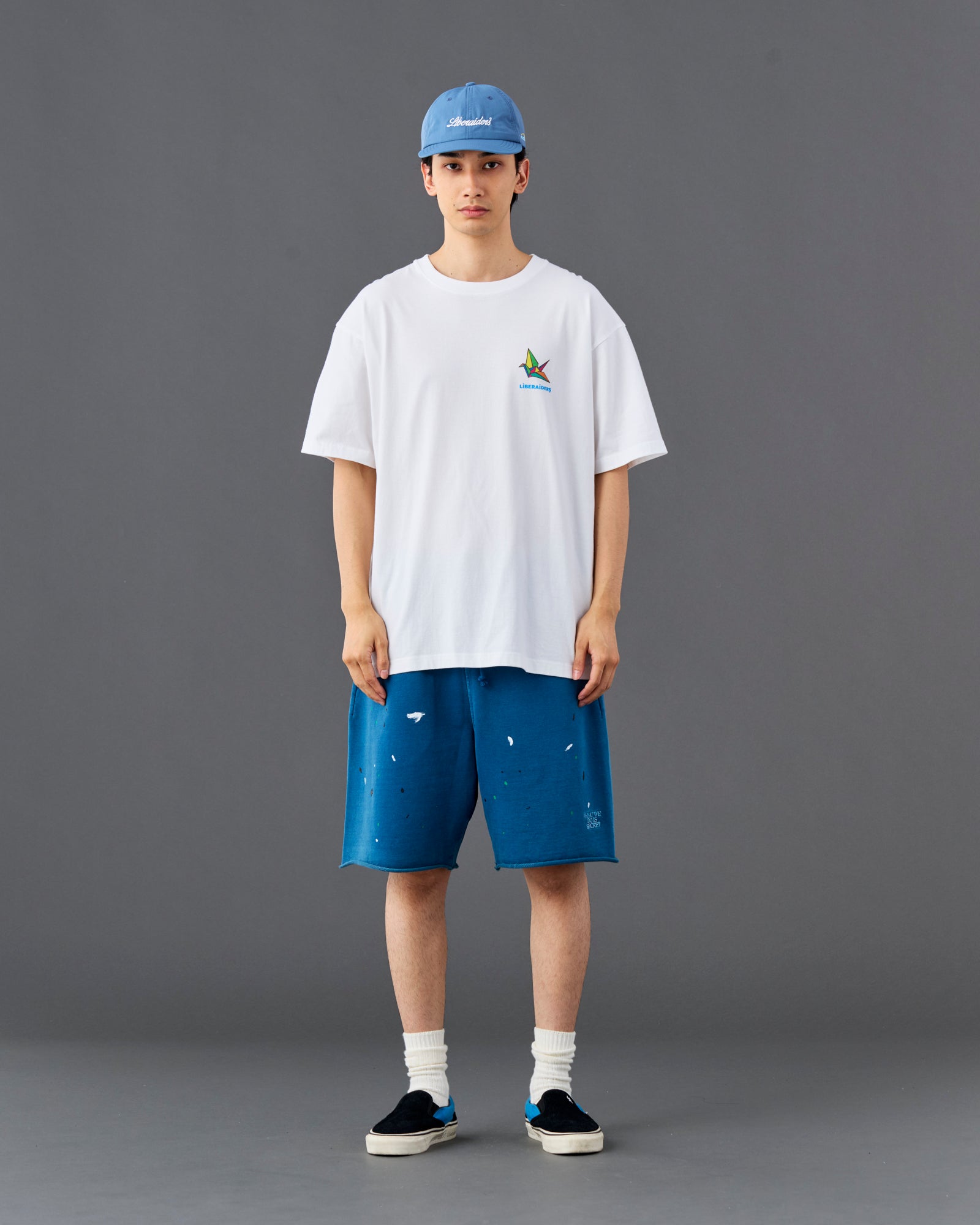 PIGMENT DYED SWEAT SHORTS