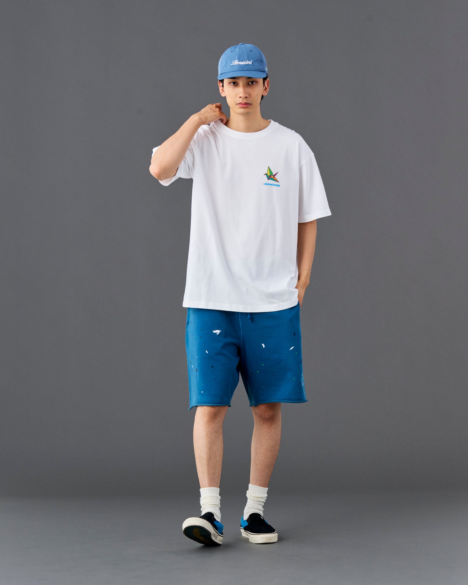 PIGMENT DYED SWEAT SHORTS