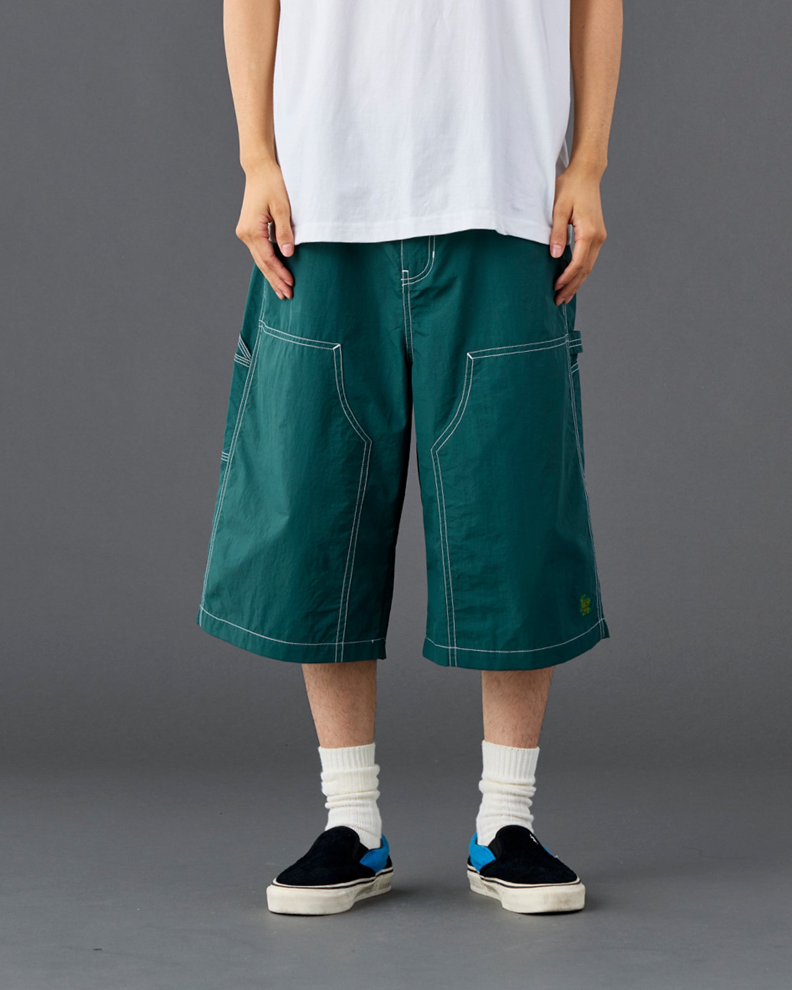 NYLON PAINTER SHORTS