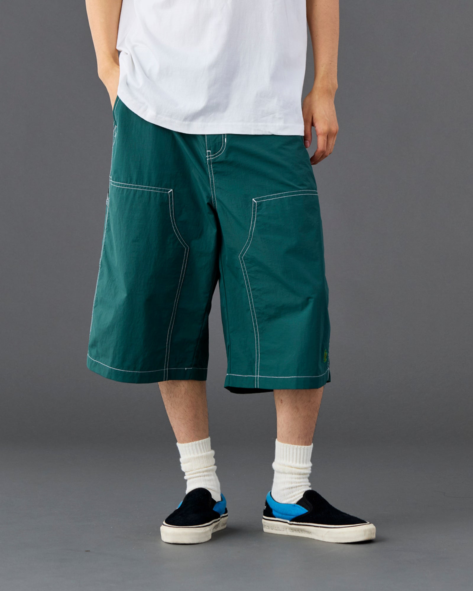 NYLON PAINTER SHORTS