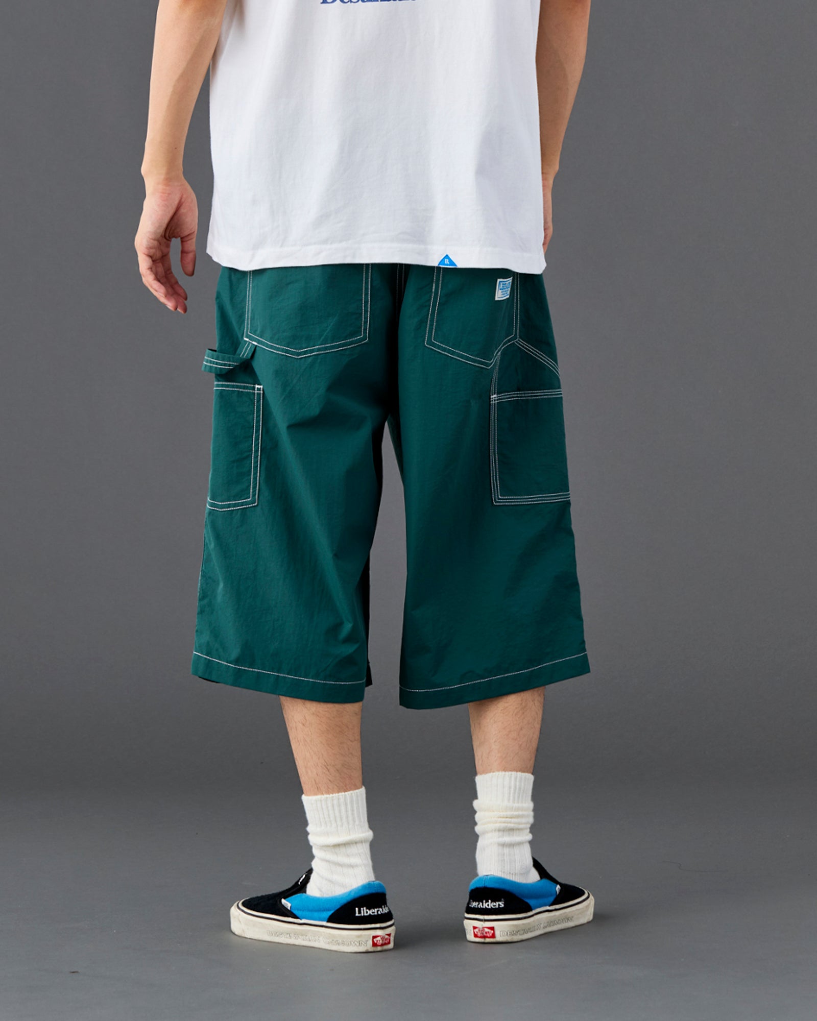 NYLON PAINTER SHORTS