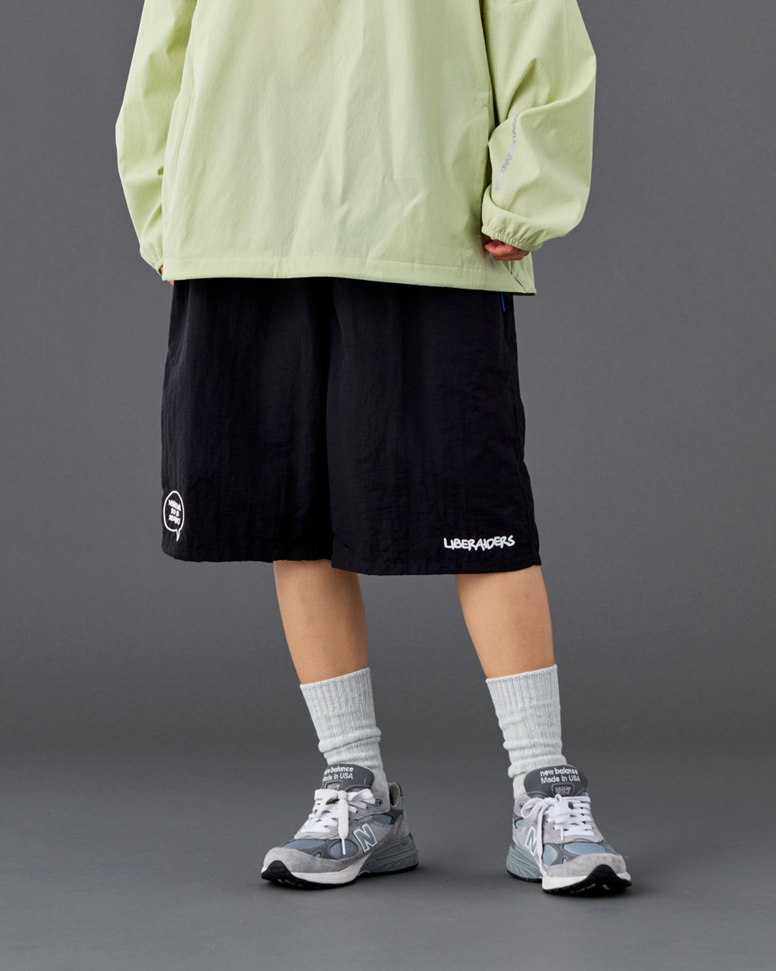 NYLON HALF SHORTS