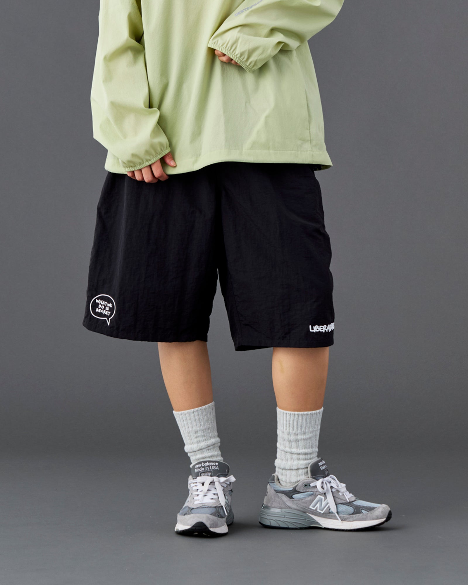 NYLON HALF SHORTS