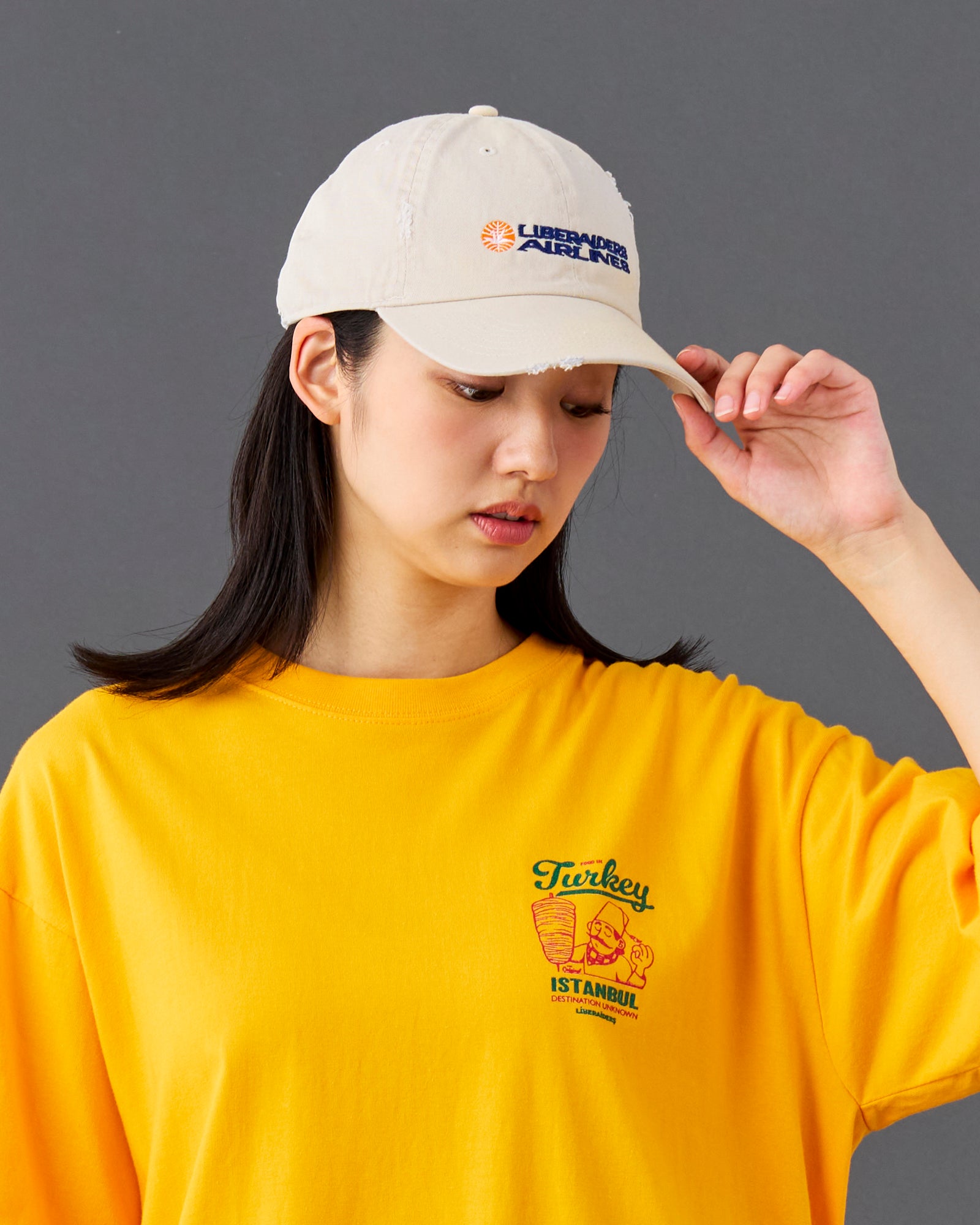 FADED AIRLINE CAP