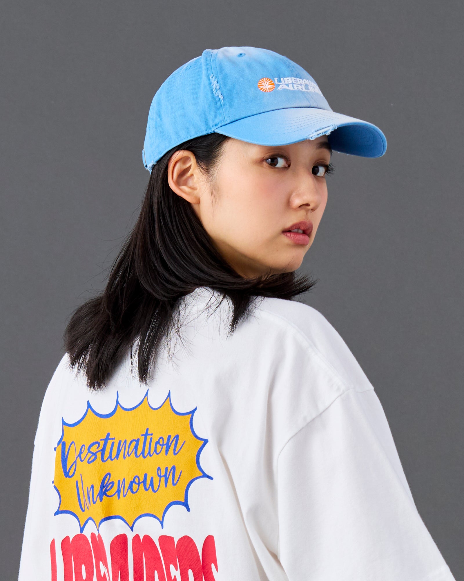 FADED AIRLINE CAP