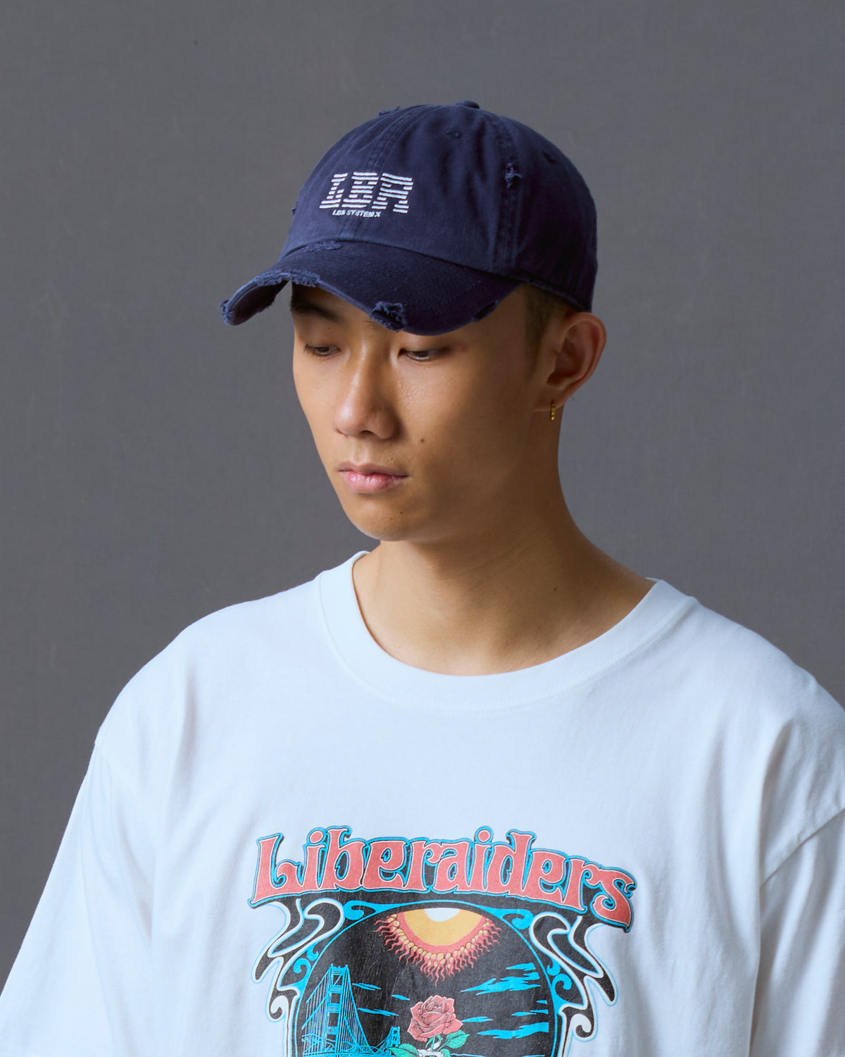 LBR LOGO DAMAGED CAP