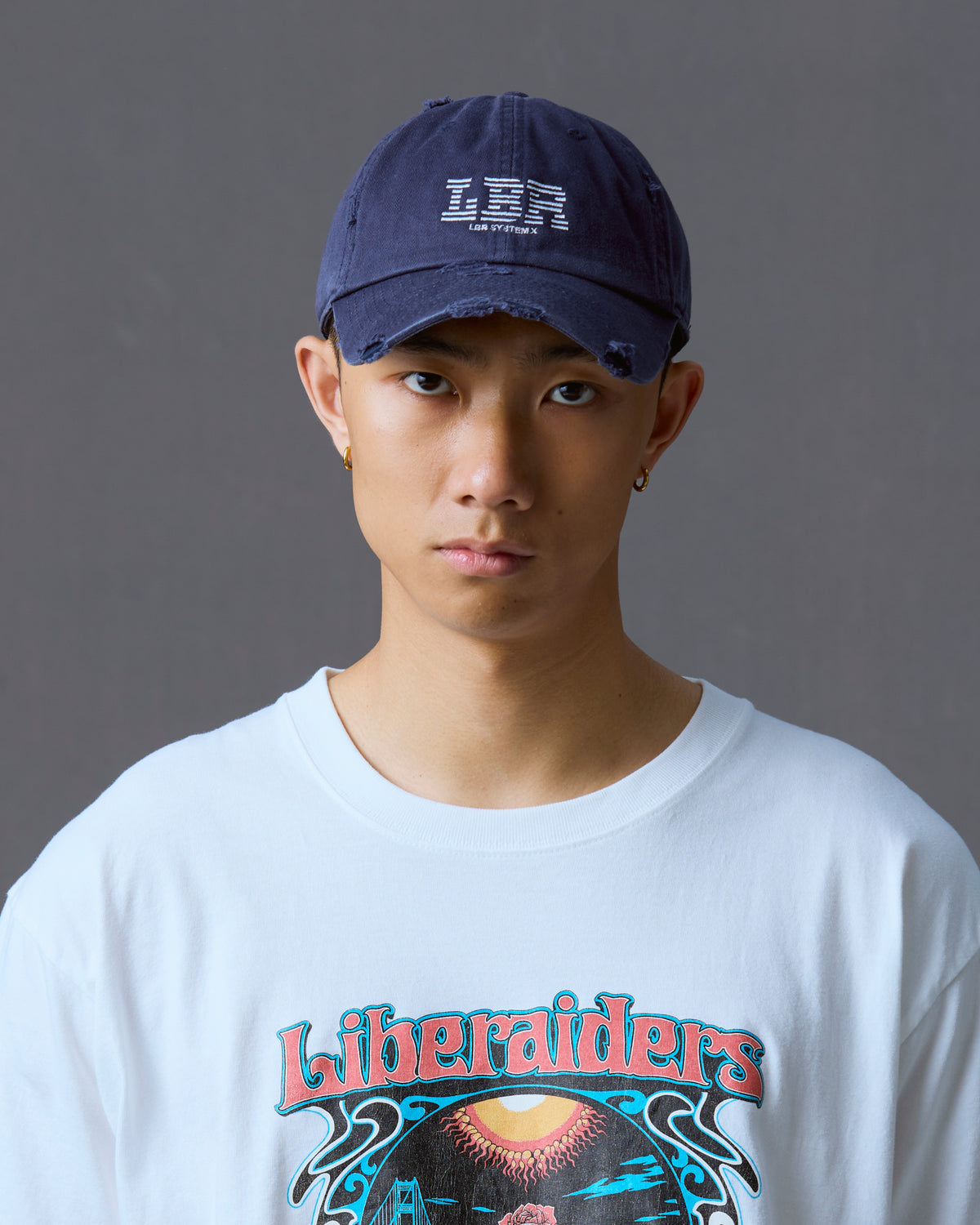 LBR LOGO DAMAGED CAP