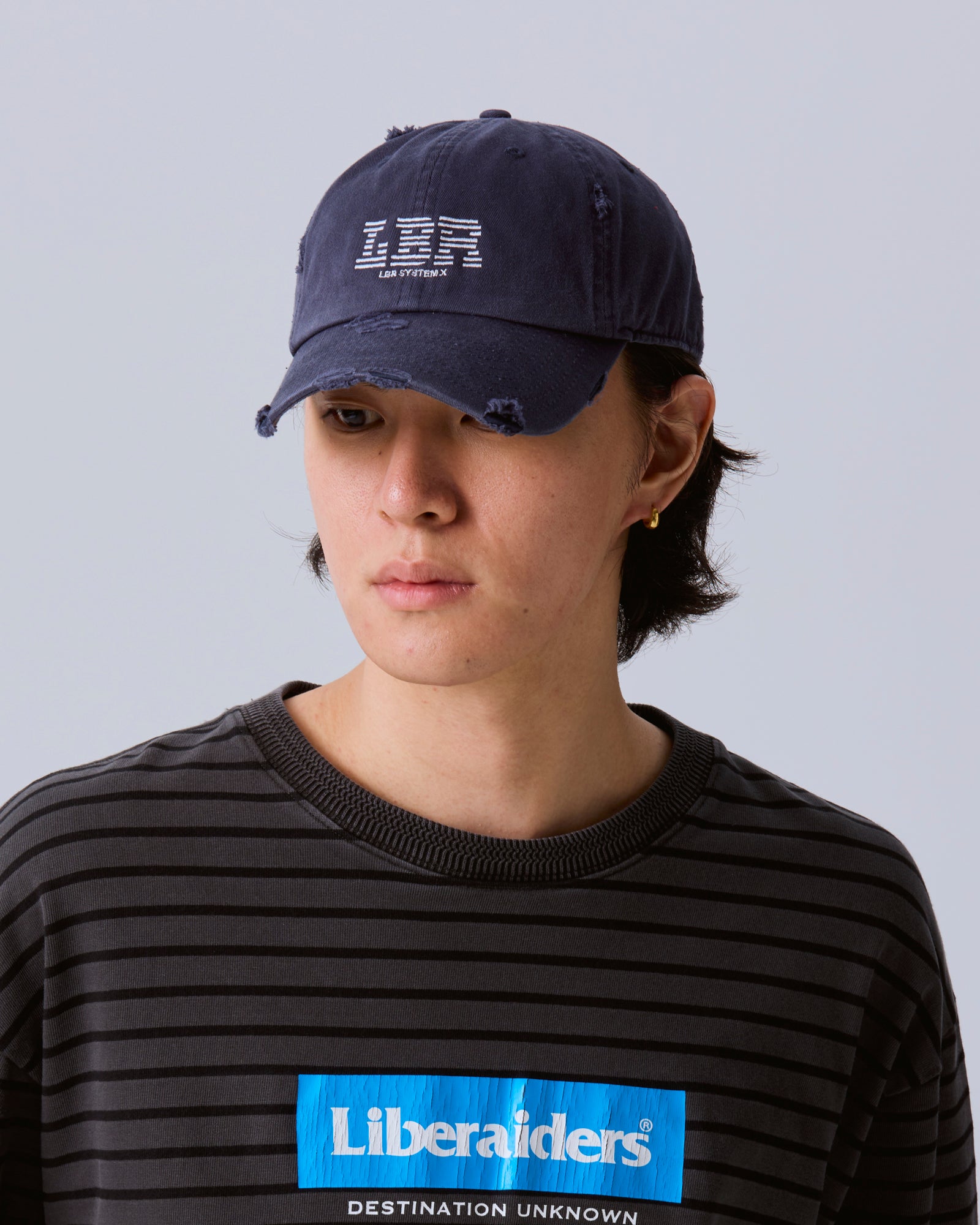LBR LOGO DAMAGED CAP