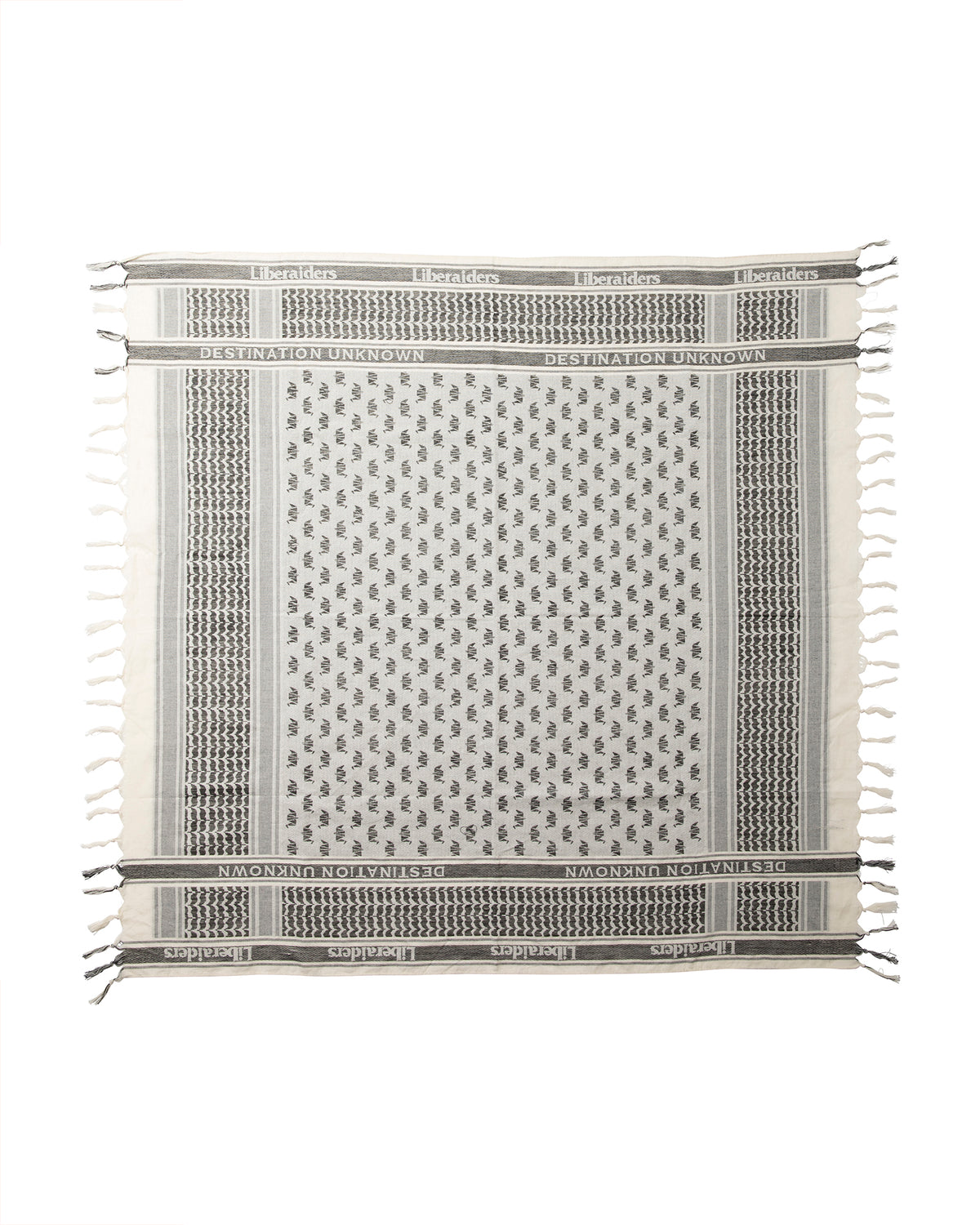 LR JACQUARD STOLE