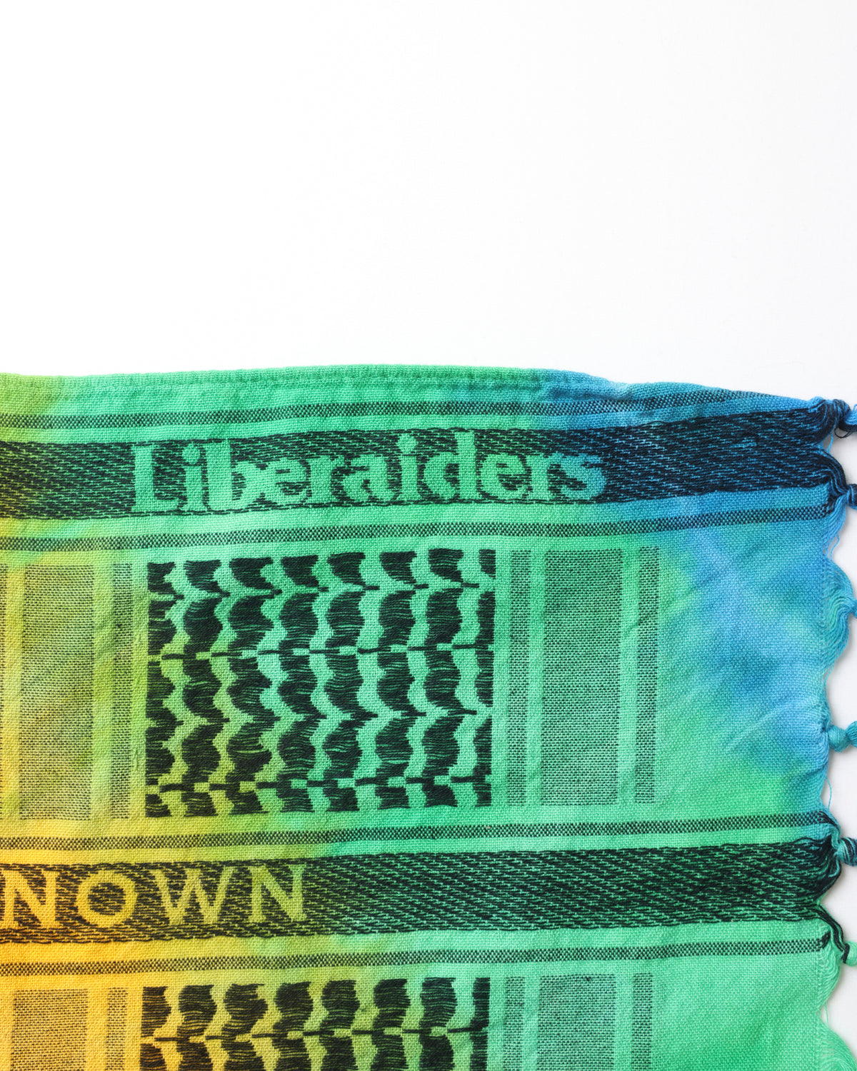 TIE-DYE LR JACQUARD STOLE