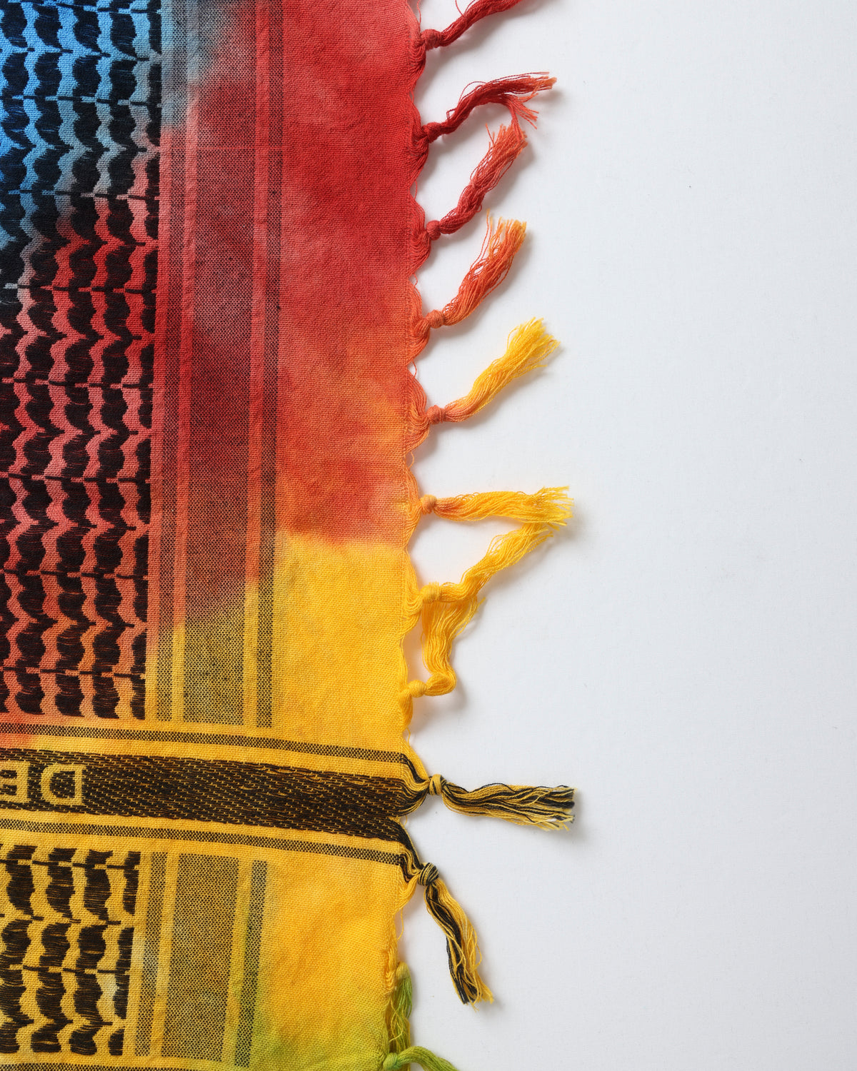 TIE-DYE LR JACQUARD STOLE