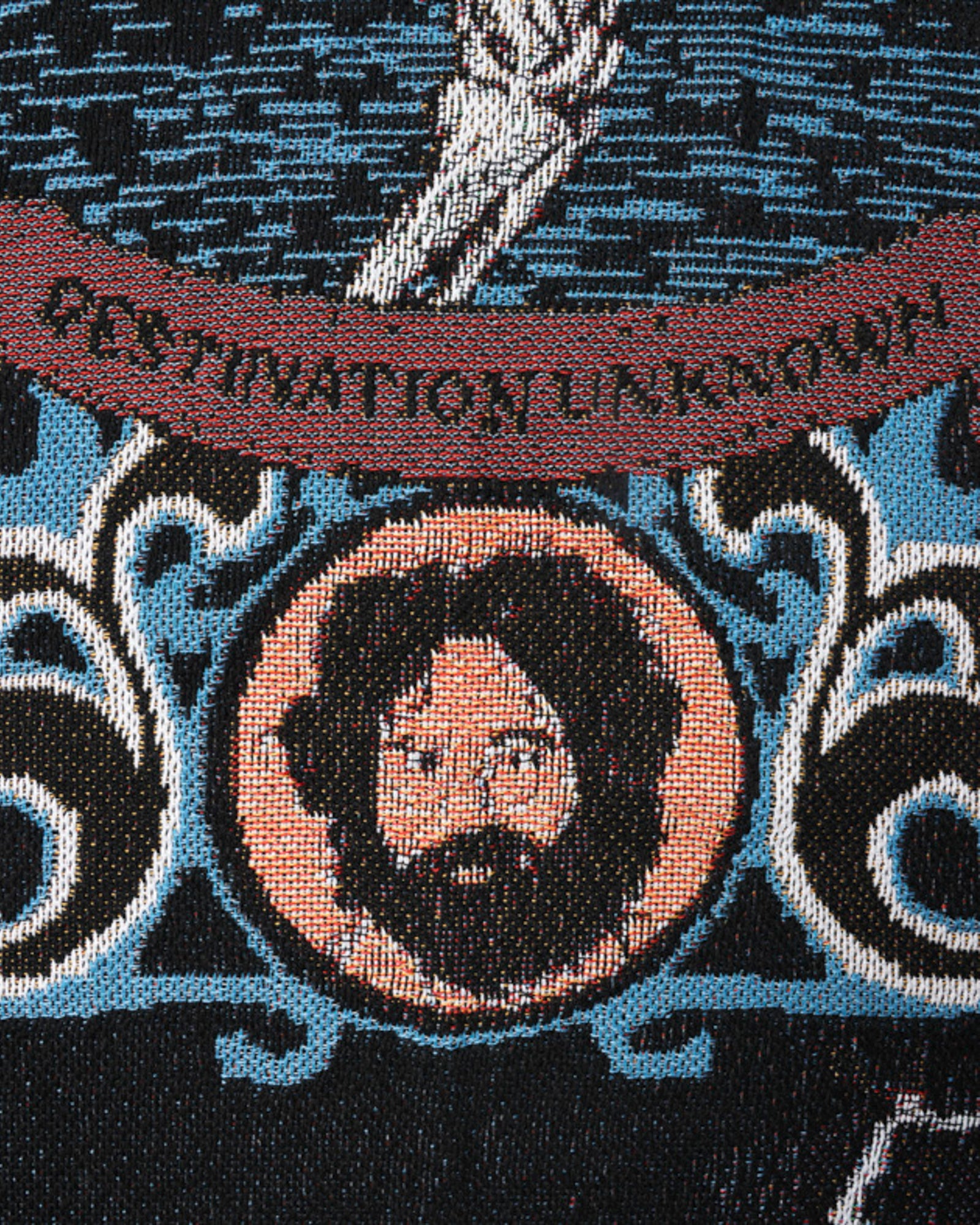 DEAD ROSE THROW BLANKET