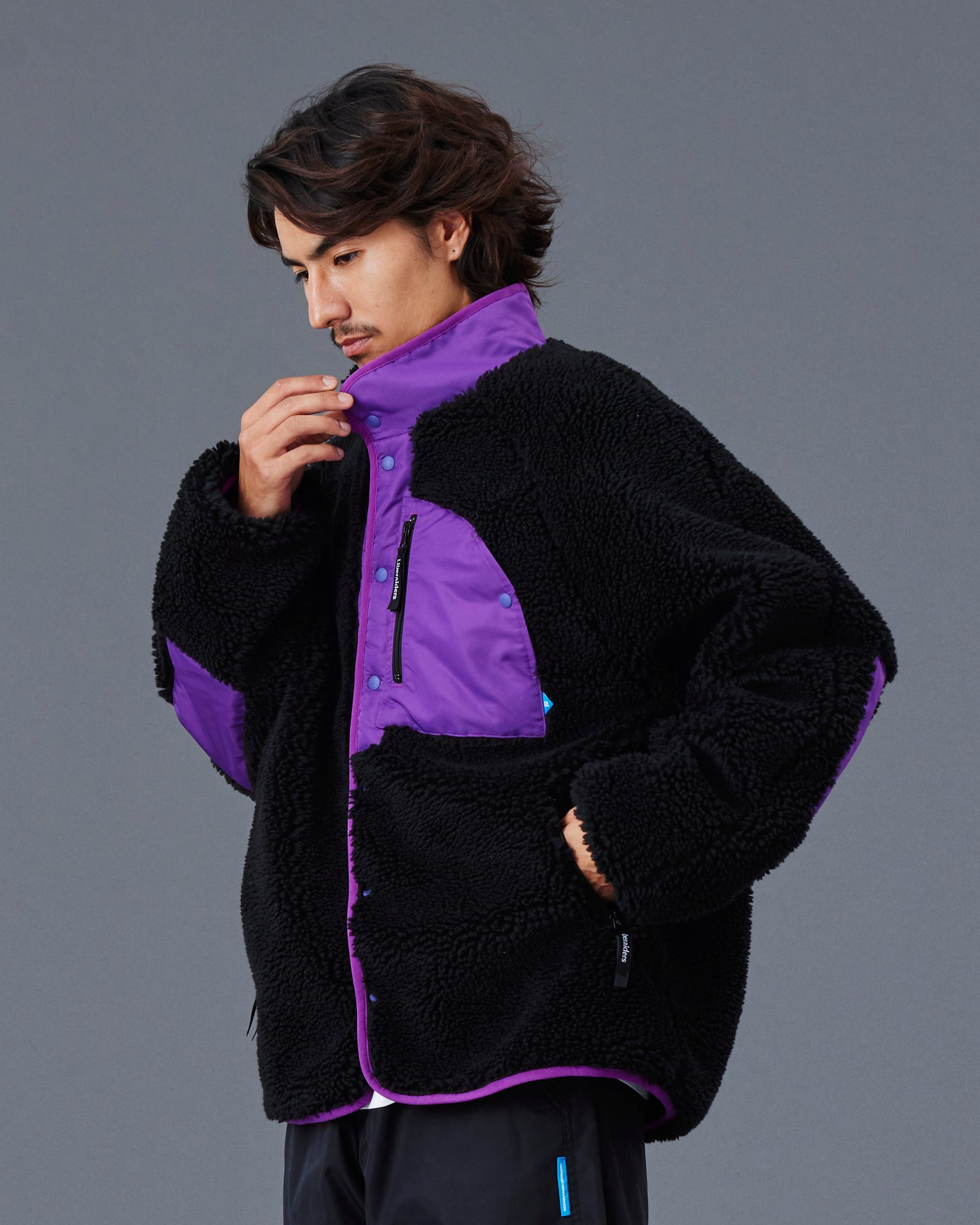 RETRO PILE FLEECE JACKET