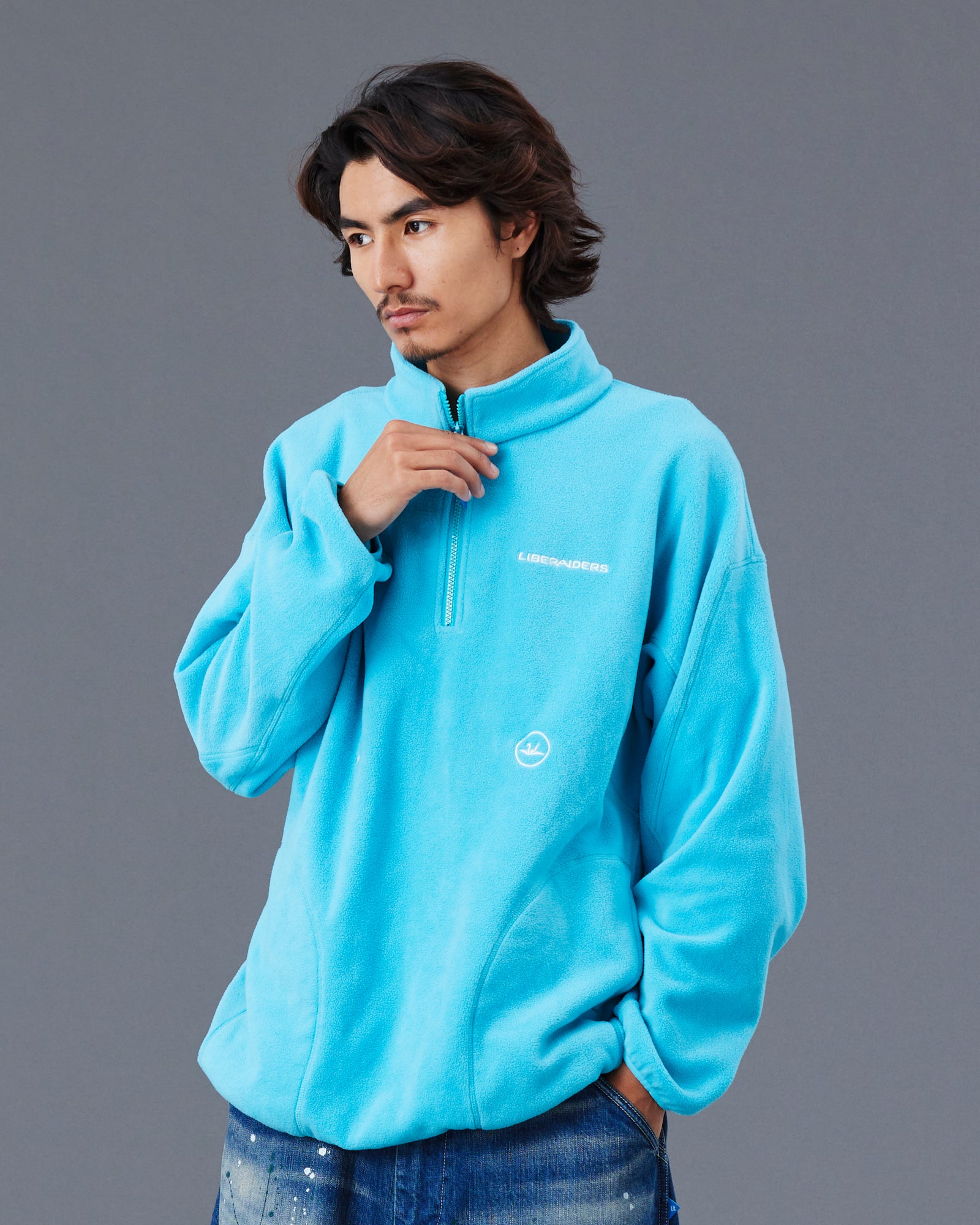 FLEECE HALF ZIP
