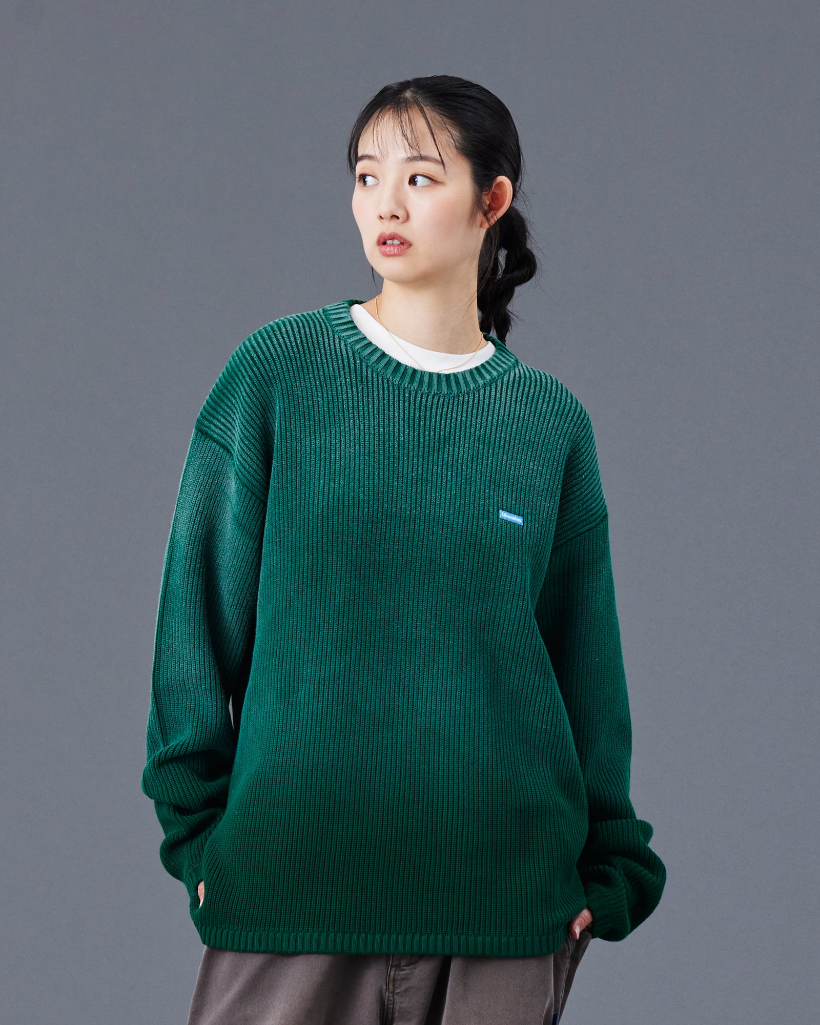 FADE LOW GAUGE KNIT SWEATER