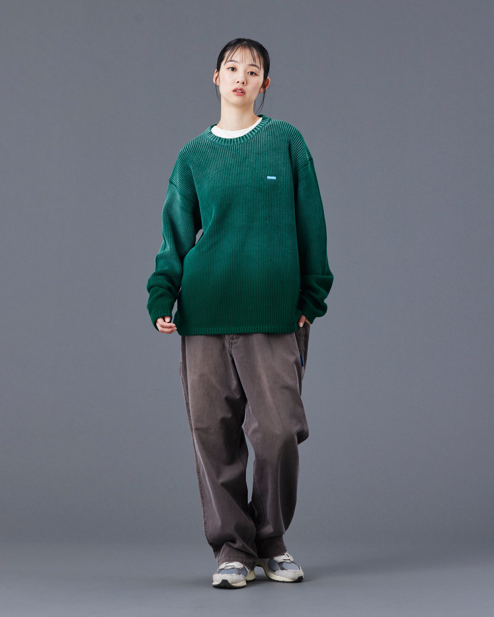 FADE LOW GAUGE KNIT SWEATER