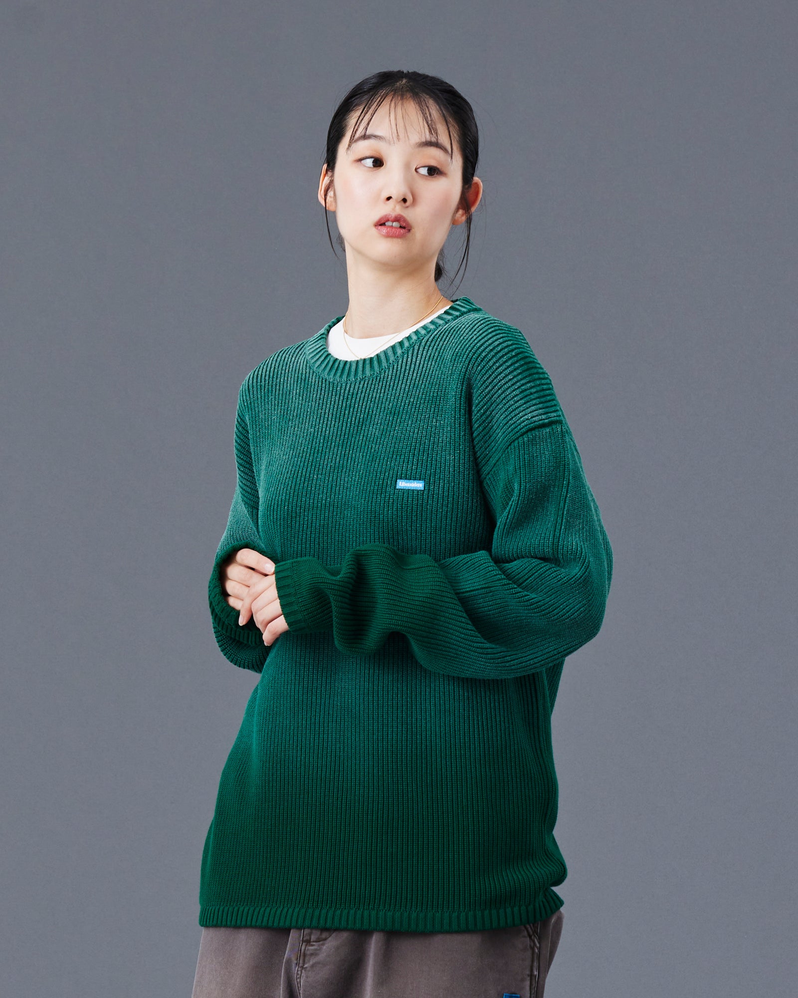 FADE LOW GAUGE KNIT SWEATER