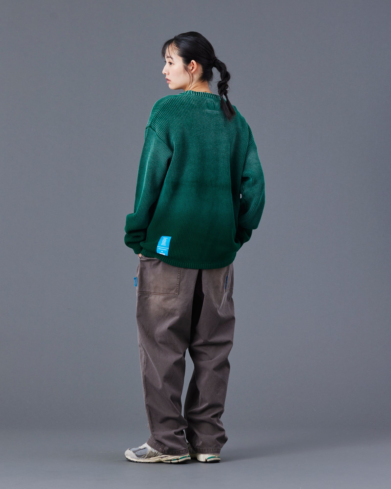 FADE LOW GAUGE KNIT SWEATER