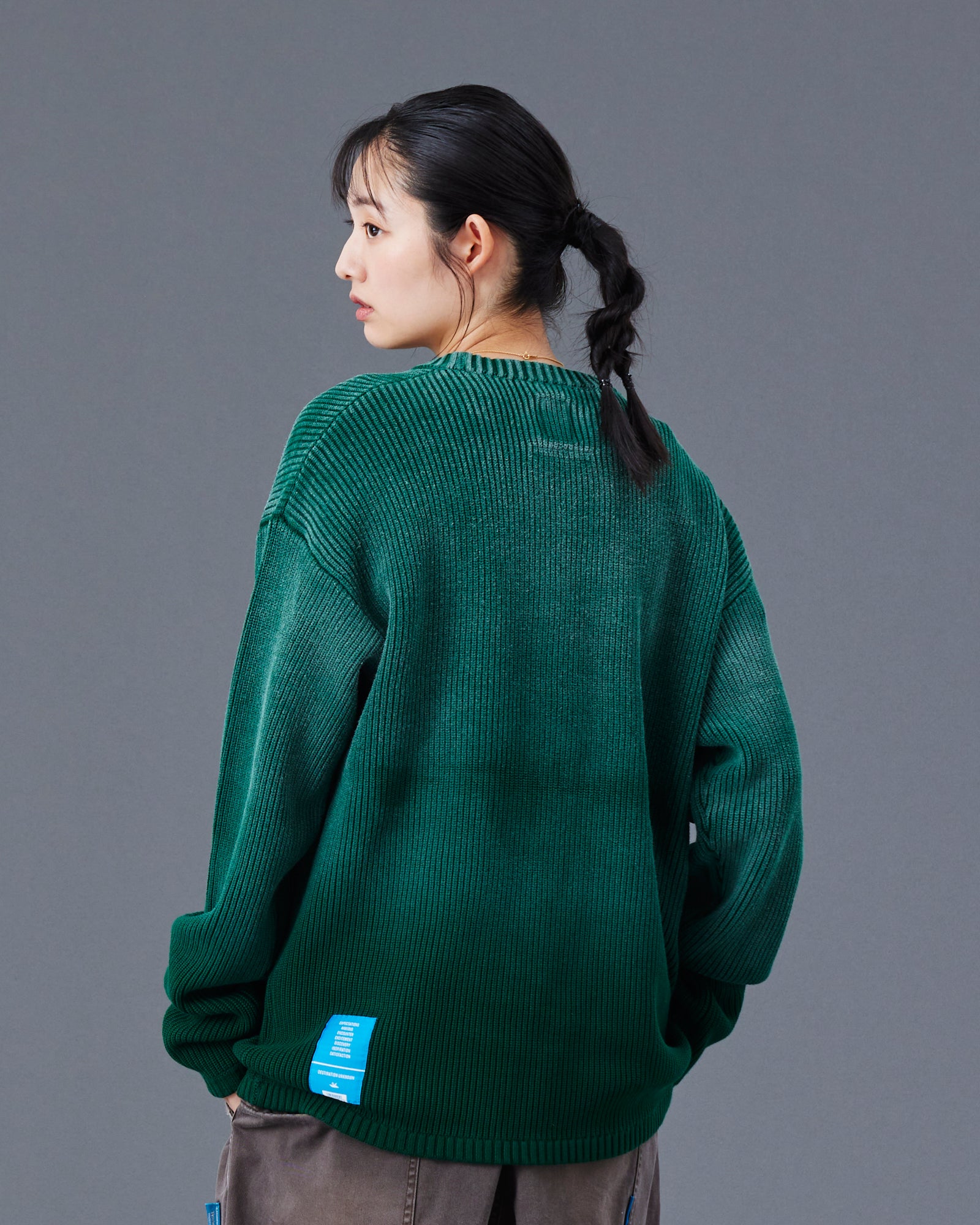 FADE LOW GAUGE KNIT SWEATER