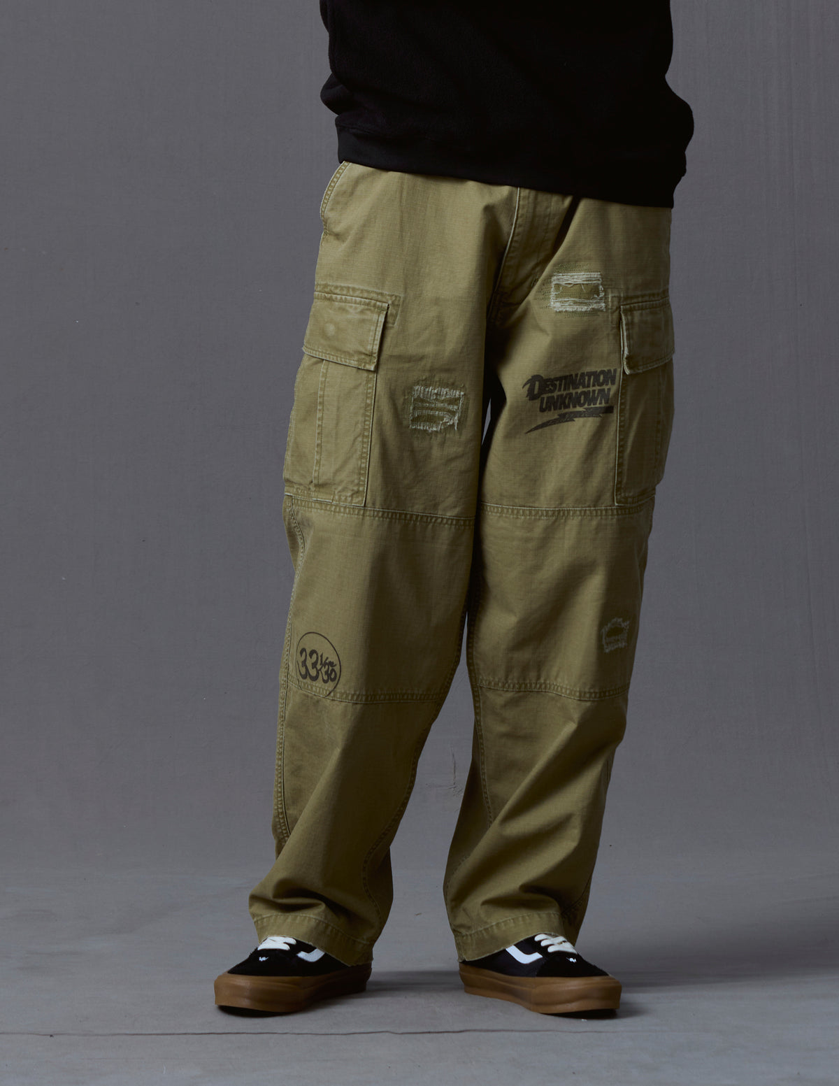 DAMAGED BDU PANTS