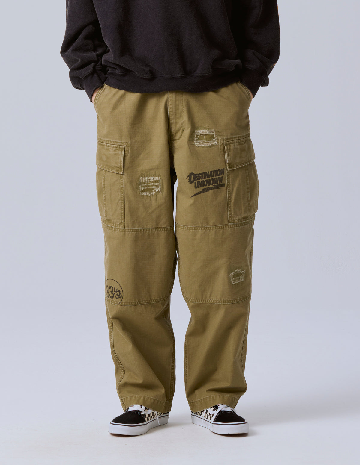 DAMAGED BDU PANTS