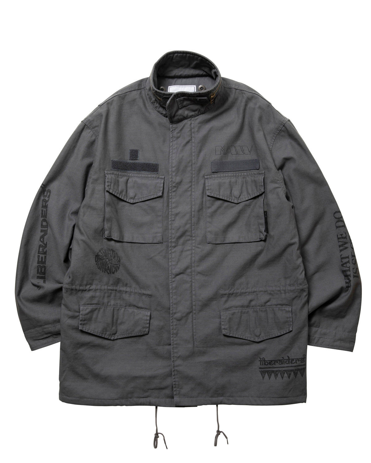 HANDWRITING PRINT M65 JACKET